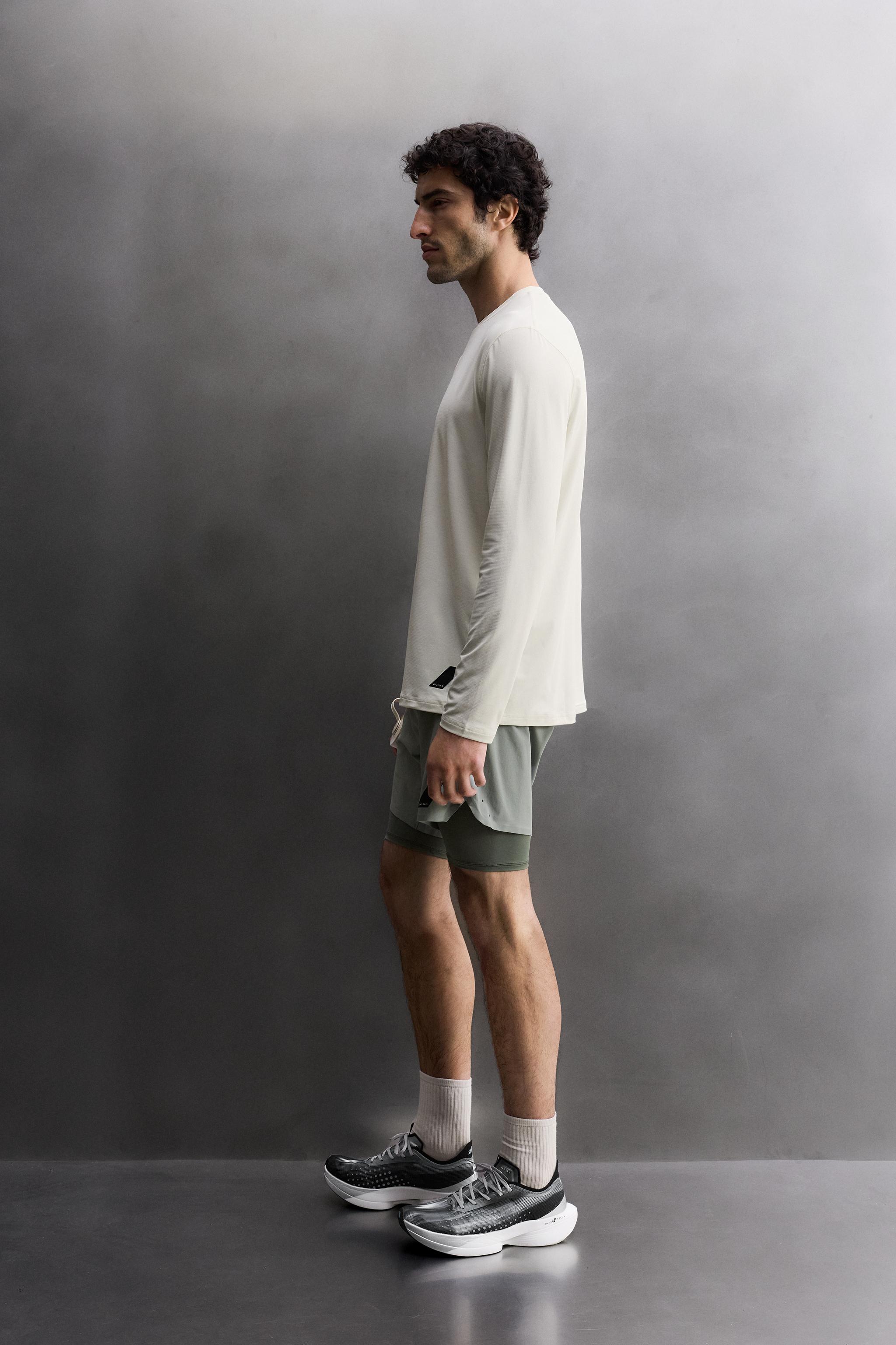 BASIC LONG SLEEVE TECHNICAL T-SHIRT